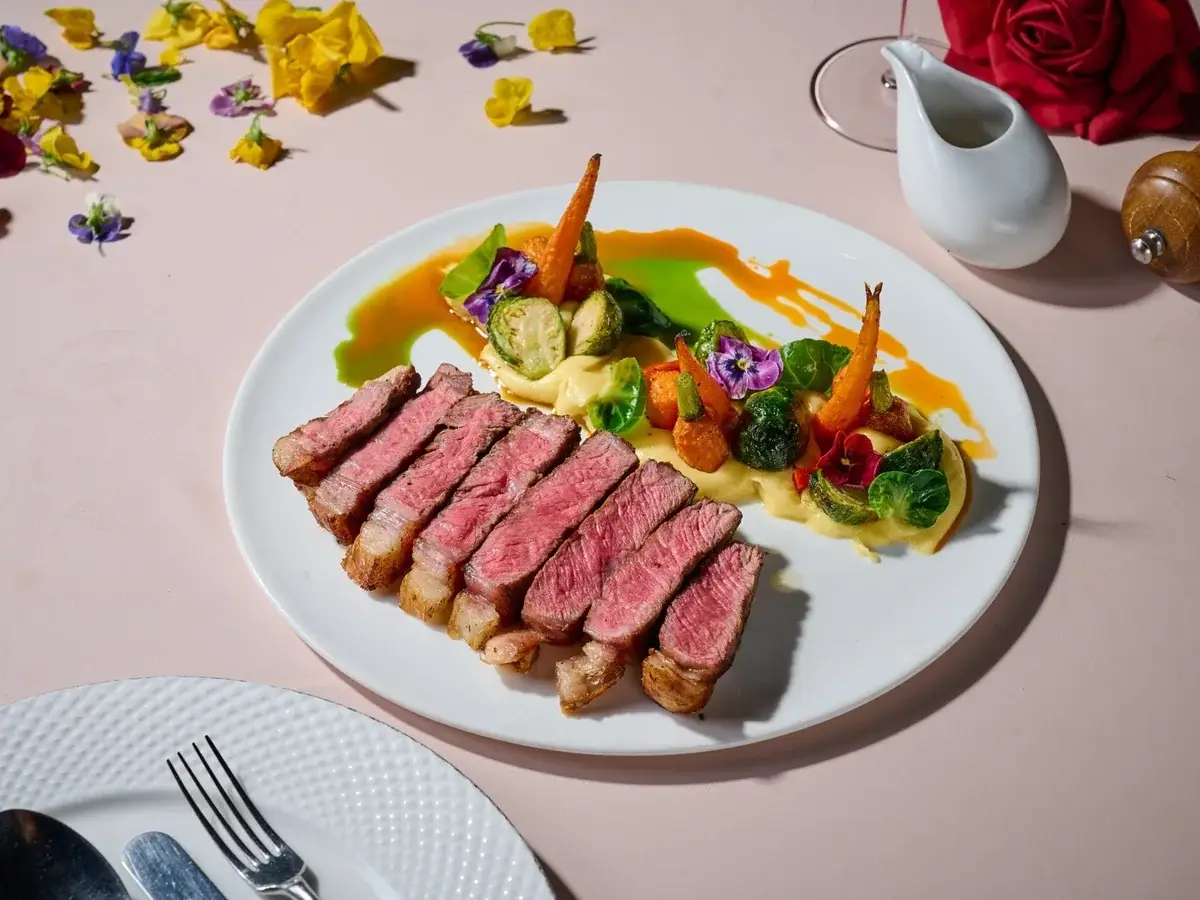 Australian Ribeye Steak at LETO Restaurant in Guangzhou