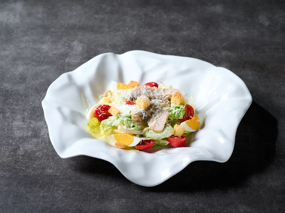 Caesar Salad with Anchovy Dressing at LETO Restaurant in Guangzhou