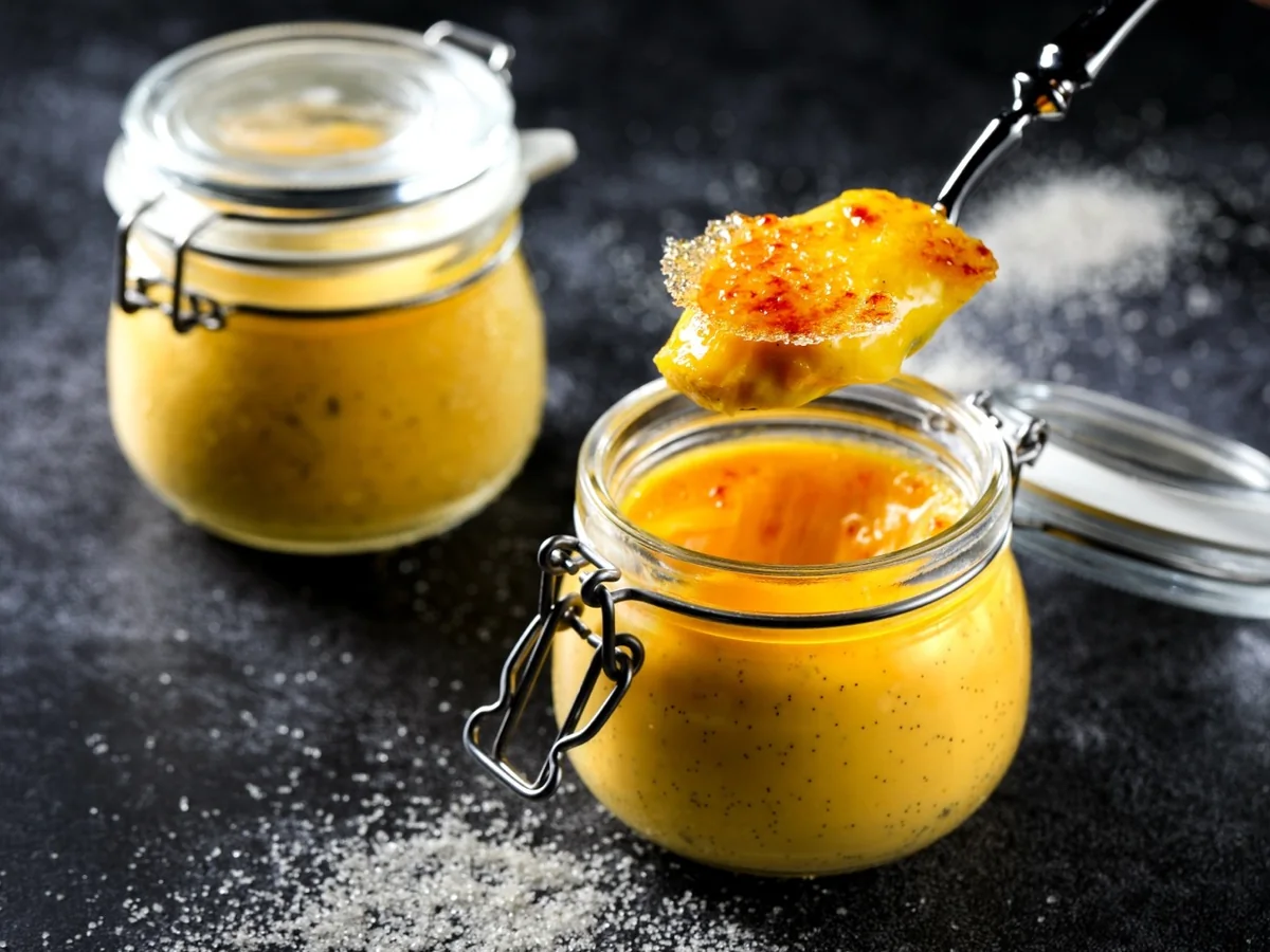 Creme Brulee at LETO Restaurant in Guangzhou