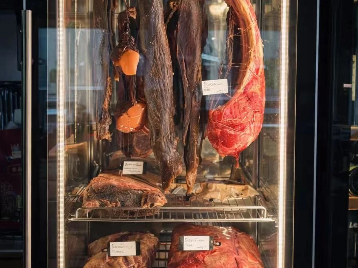 Dry-Aged in Our Own Aging Cabinet at LETO Restaurant in Guangzhou