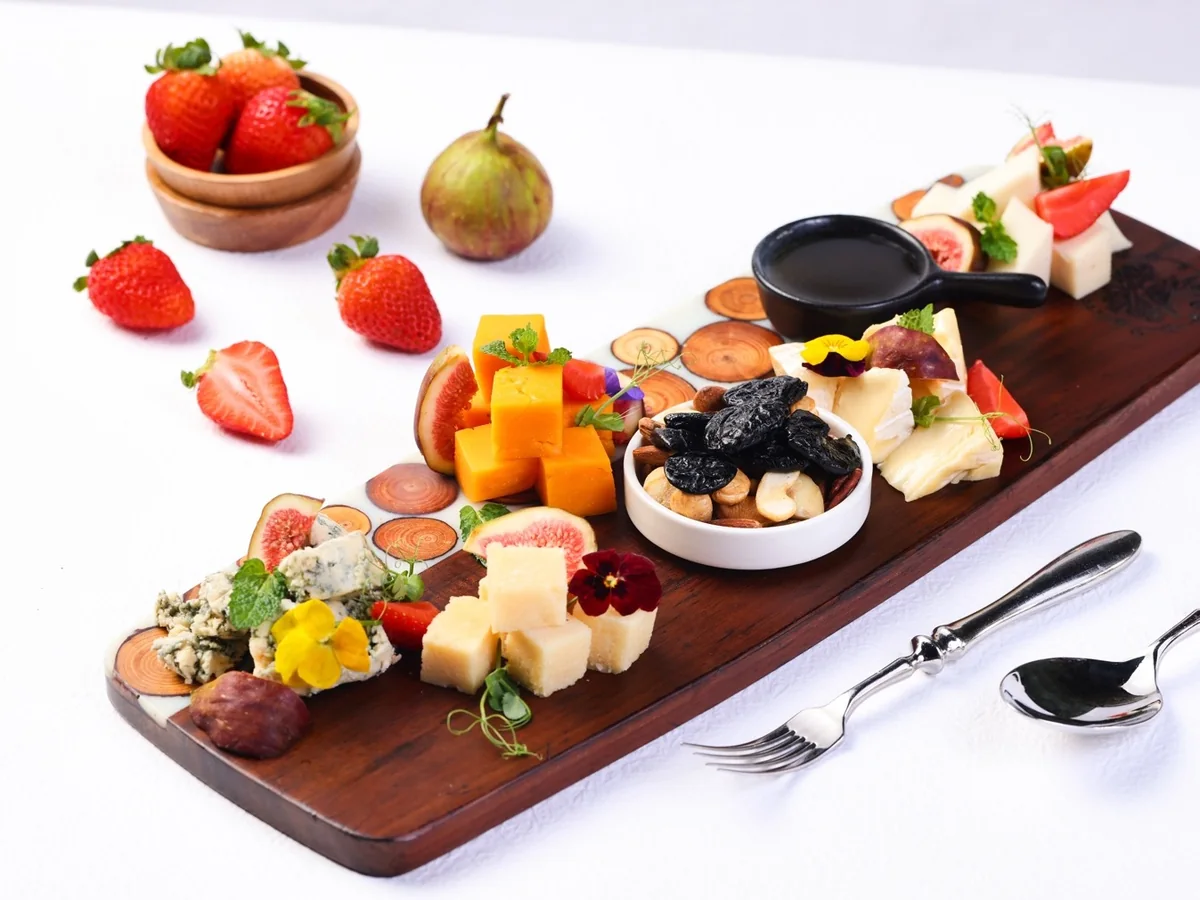 Imported Cheese Board at LETO Restaurant in Guangzhou
