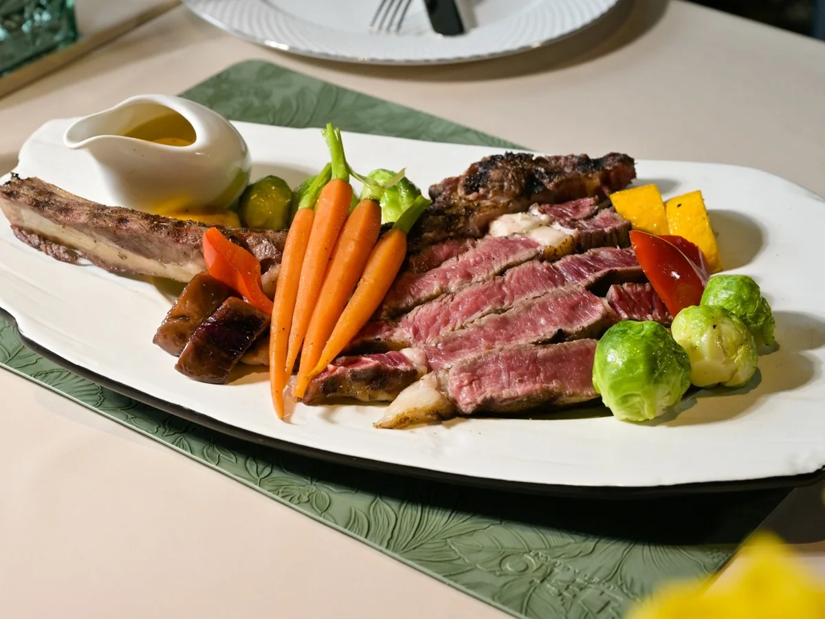 Premium New Zealand Small Tomahawk at LETO Restaurant in Guangzhou